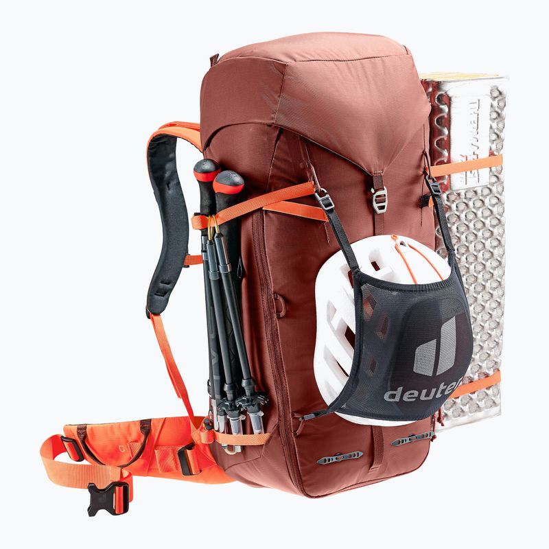 Rucsac de alpinism Deuter Guide 34+8 l Redwood/papaya 5