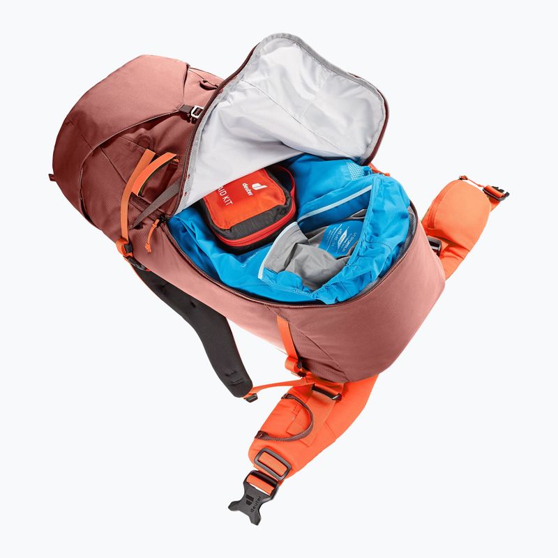 Rucsac de alpinism Deuter Guide 34+8 l Redwood/papaya 7