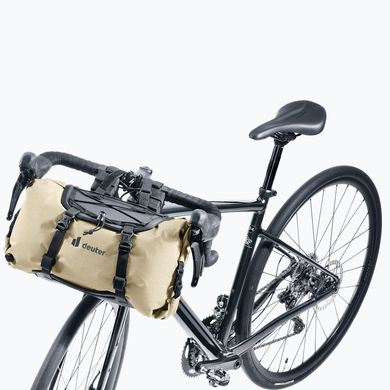 Geantă de bicicletă pentru ghidon deuter Cabezon HB 14L bej 323102367040 8