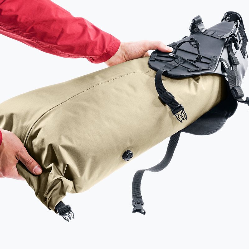 Geantă de bicicletă sub șa deuter Cabezon SB 16L bej 323112367040 6