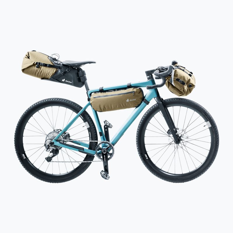 Geantă de bicicletă pentru cadru deuter Cabezon FB 6 l desert/black 5