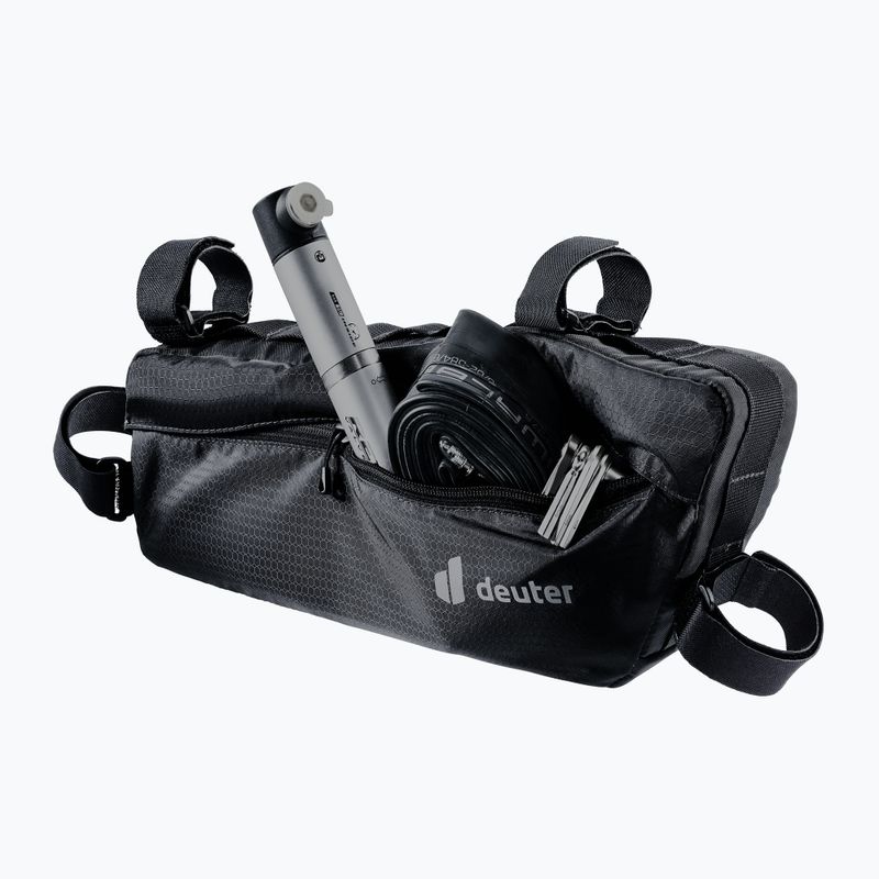 Geantă de bicicletă sub cadru deuter Mondego FB 4L neagră 323212370000 5