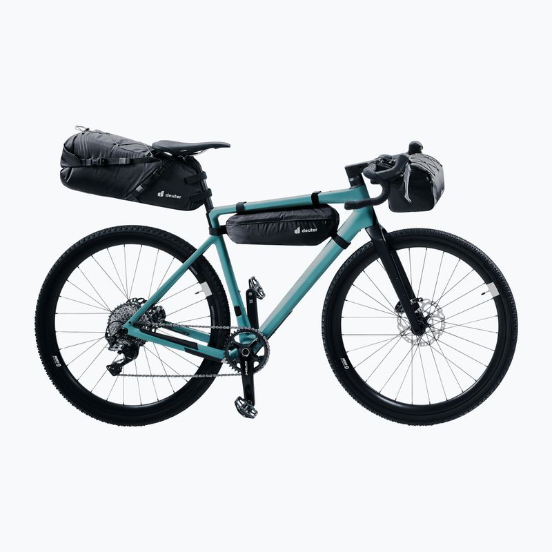 Geantă de bicicletă sub cadru deuter Mondego FB 4L neagră 323212370000 7
