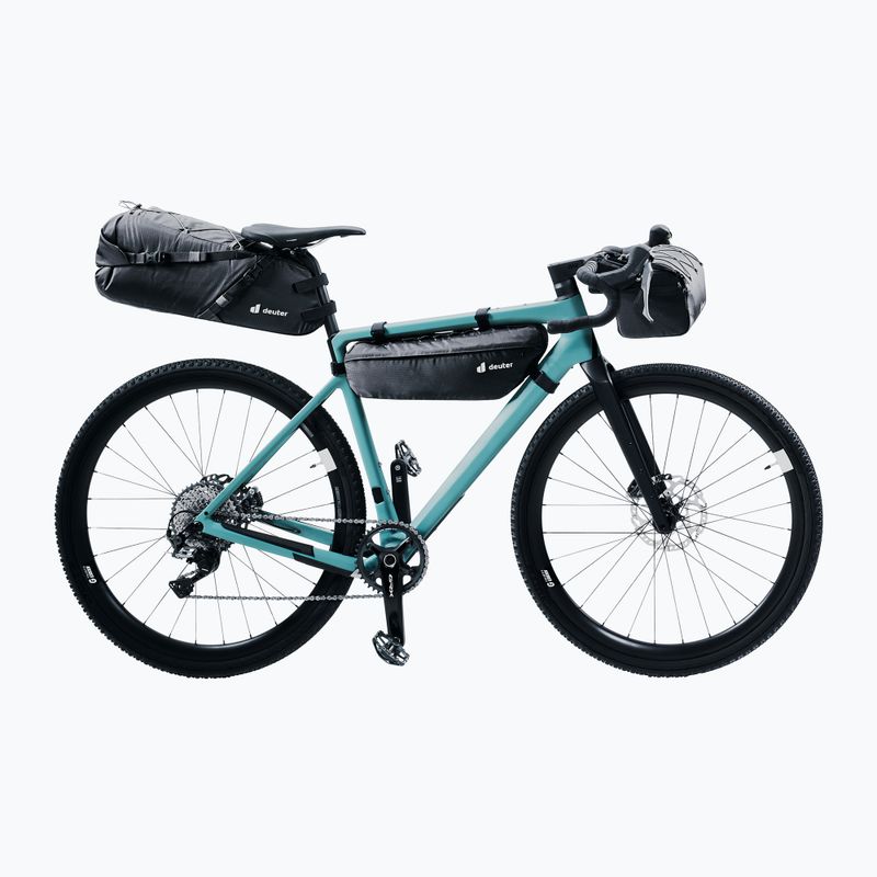 Geantă de bicicletă sub cadru deuter Mondego FB 6L neagră 323232370000 5