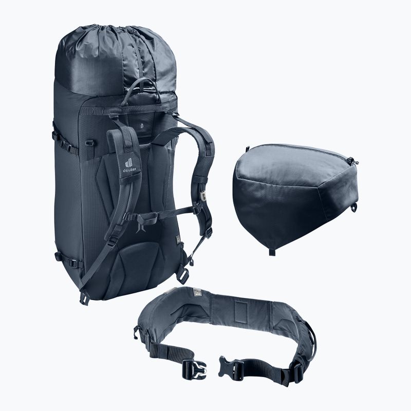 Rucsac de alpinism deuter Guide 32+8 l negru 8