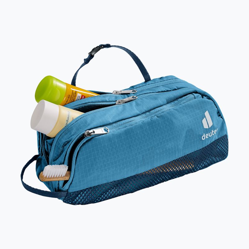 Geantă turistică pentru cosmetice deuter Wash Bag Tour III wave/ink 2