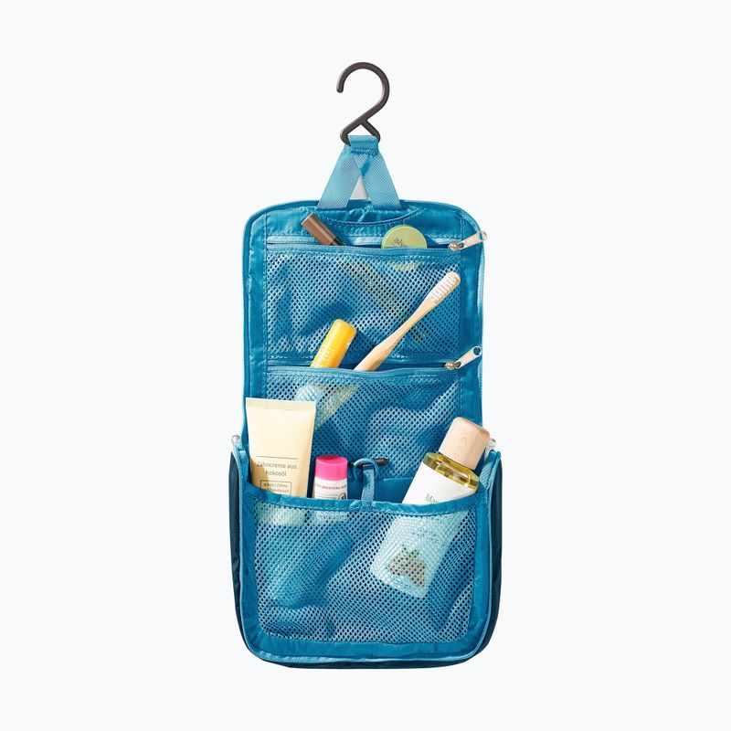 Geantă turistică pentru cosmetice deuter Wash Center Lite I wave/ink 2