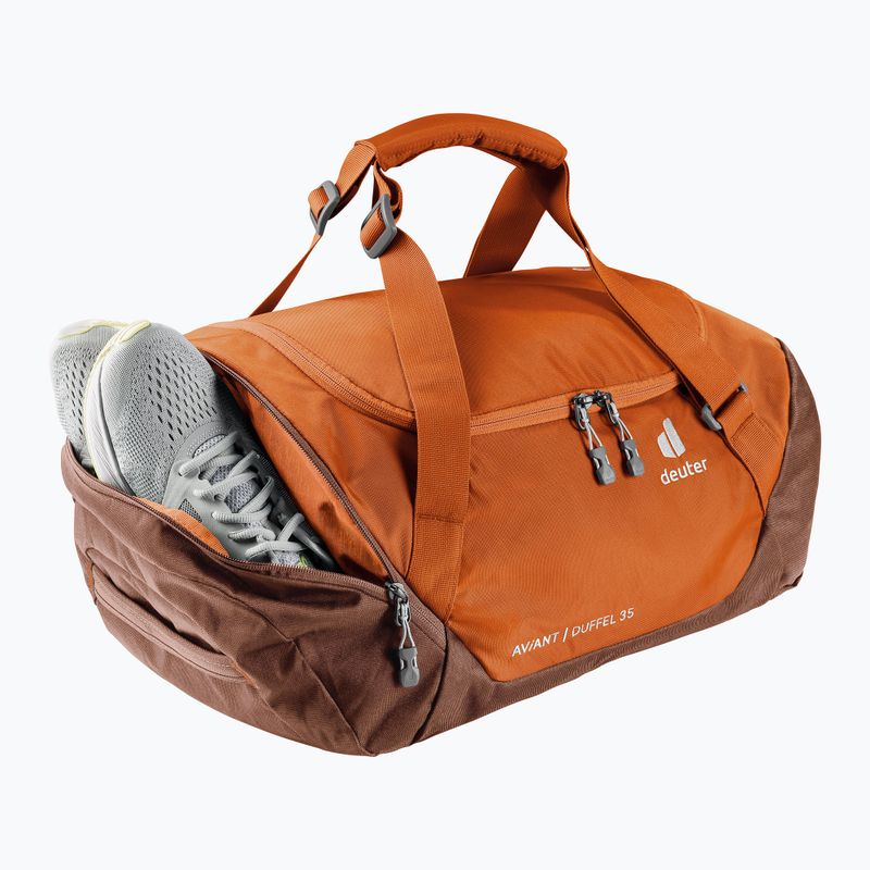 Geanta de drumeție Deuter Aviant Duffel 35 l castan/umbra 8
