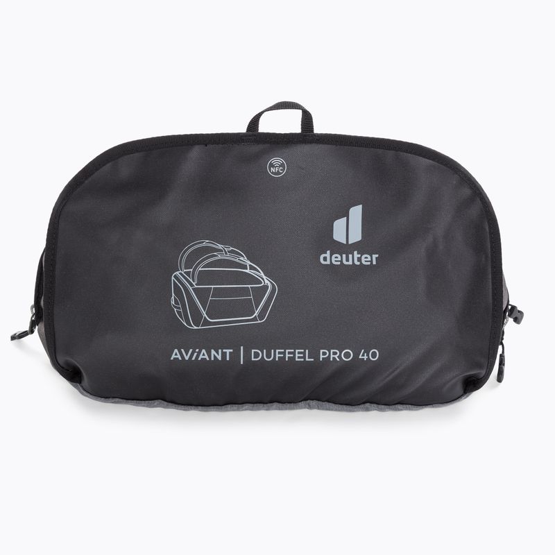 Deuter sac de drumeție Aviant Duffel 40 l negru 6