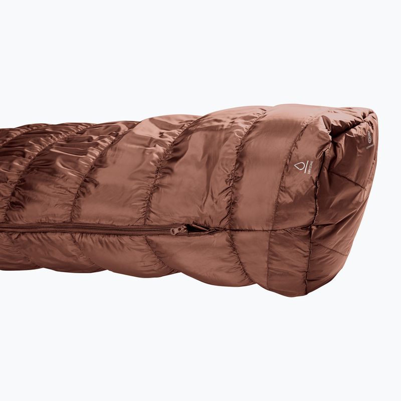 Sac de dormit deuter Exosphere -6° SL umbra/redwood 4