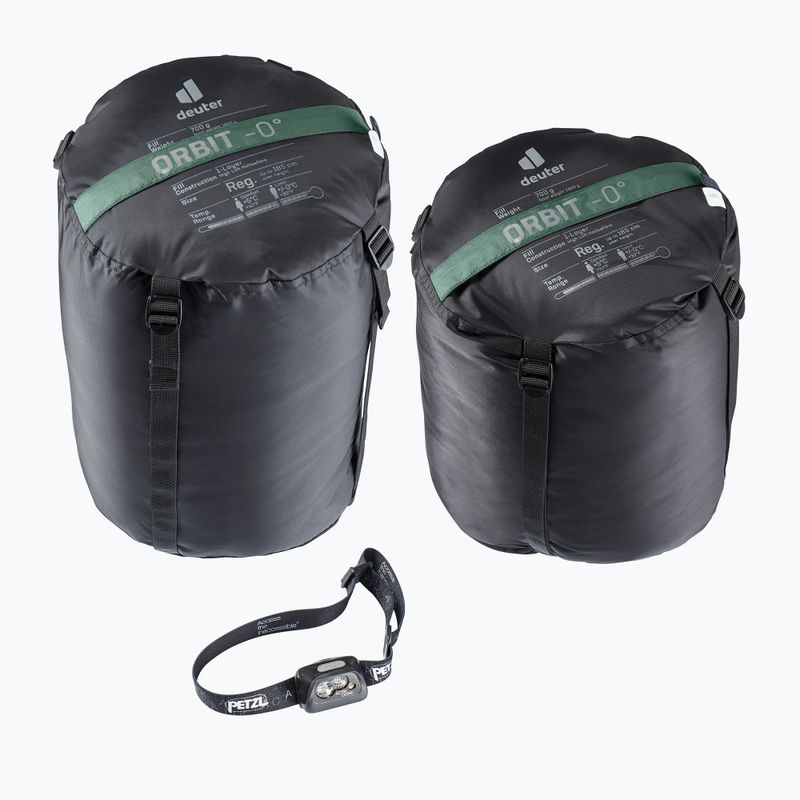 Sac de dormit Deuter Orbit 0° iederă/roșu 6