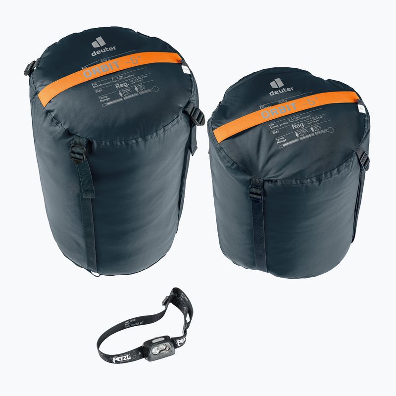 Sac de dormit Deuter Orbit -5° castan/color nuc 6
