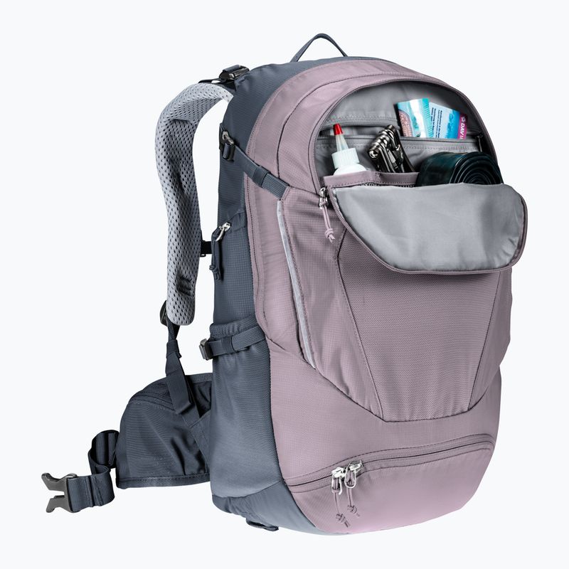 Rucsac de ciclism pentru femei deuter Trans Alpine 22 l SL lavender/ink 14