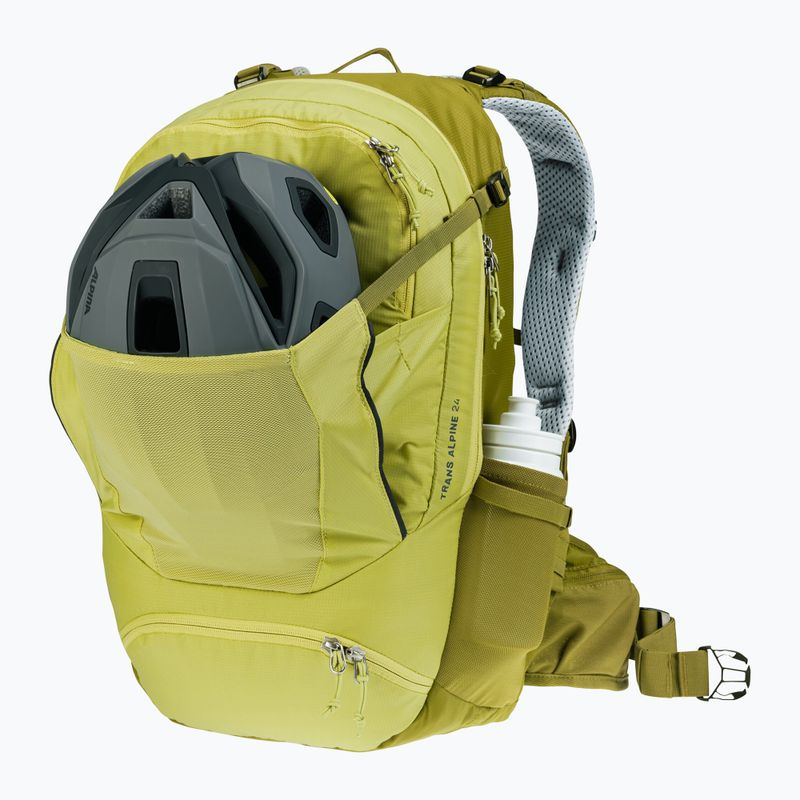 Rucsac de ciclism deuter Trans Alpine 24 l sprout/cactus 9