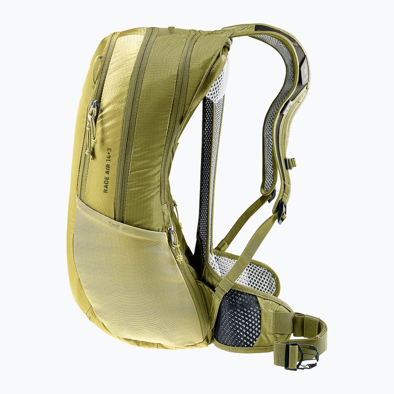 Rucsac de ciclism deuter Race Air 14 + 3 l linden/cactus 8