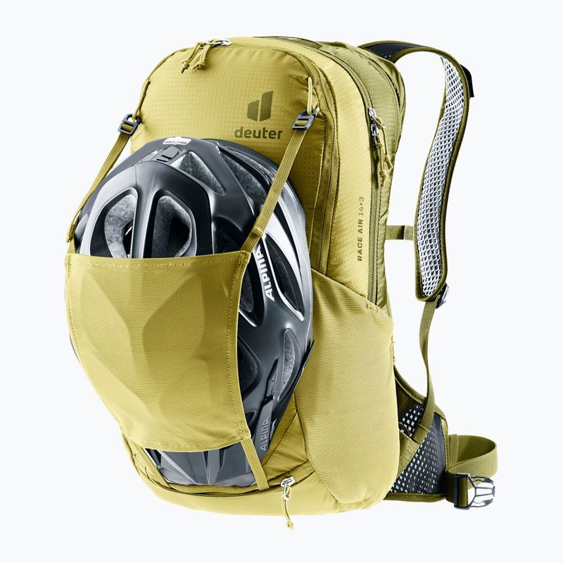 Rucsac de ciclism deuter Race Air 14 + 3 l linden/cactus 10