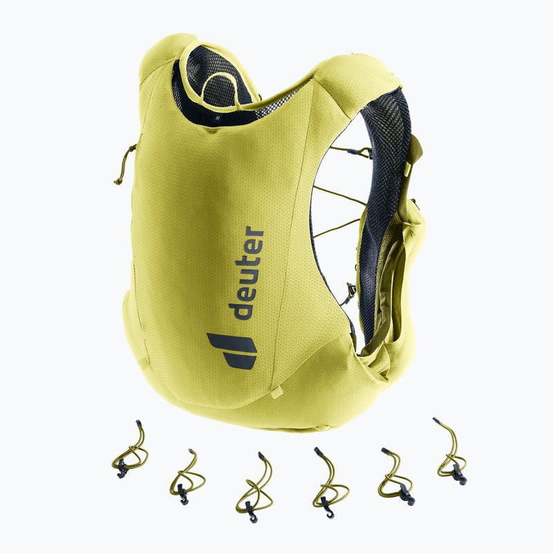 Rucsac de alergare deuter Traick 9 l sprout/cactus 7