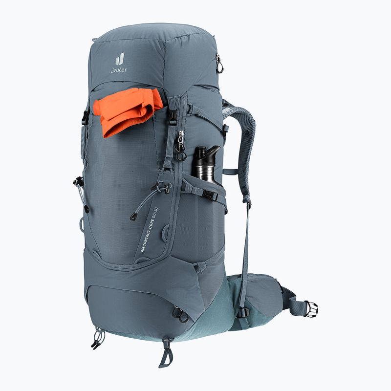 Rucsac de trekking deuter Aircontact Core 50+10 l graphite/shale 10