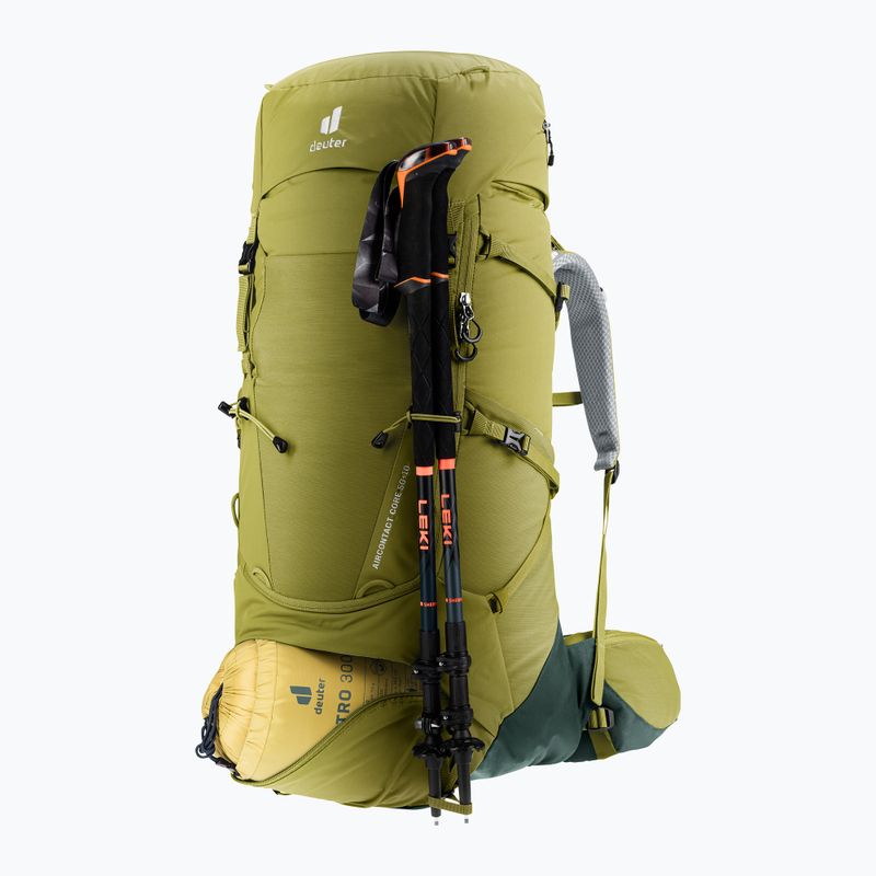 Rucsac de trekking deuter Aircontact Core 50+10 l cactus/ivy 7