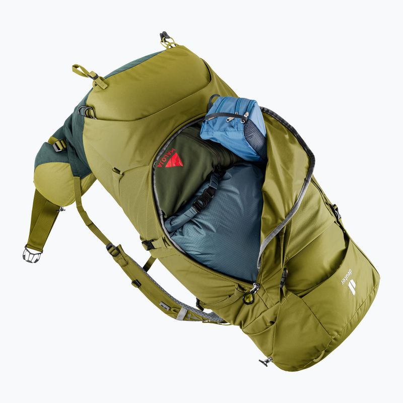 Rucsac de trekking deuter Aircontact Core 50+10 l cactus/ivy 9