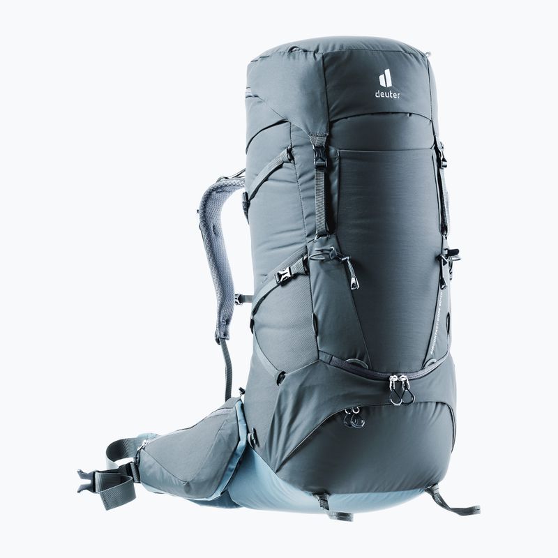 Rucsac de trekking deuter Aircontact Core 60+10 l graphite/shale 2