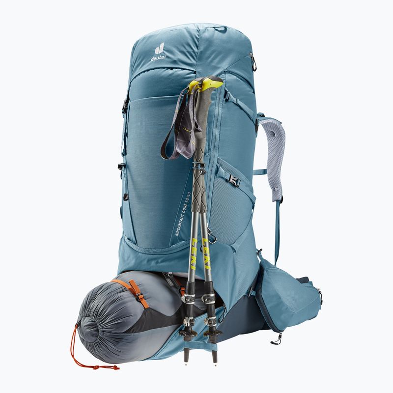 Rucsac de trekking deuter Aircontact Core 60+10 l atlantic-ink 9