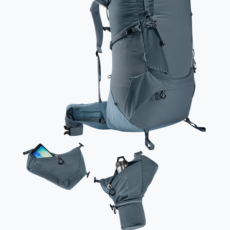 Rucsac de trekking deuter Aircontact Core 70+10 l graphite/ shale 12