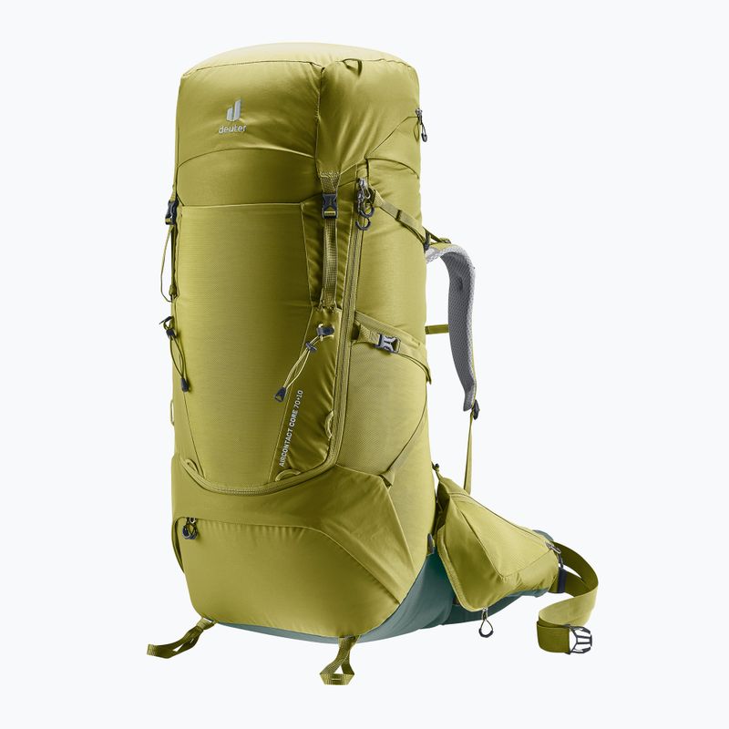 Rucsac de trekking deuter Aircontact Core 70+10 l cactus/ ivy 2