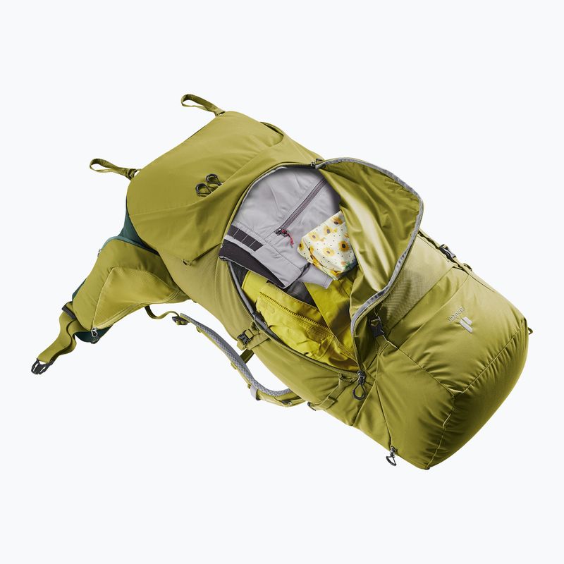 Rucsac de trekking deuter Aircontact Core 70+10 l cactus/ ivy 10