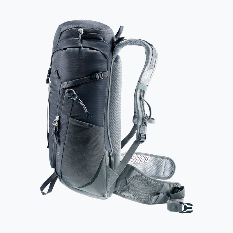 Rucsac de drumeție Deuter Trail 18 l negru/șlefuit 4