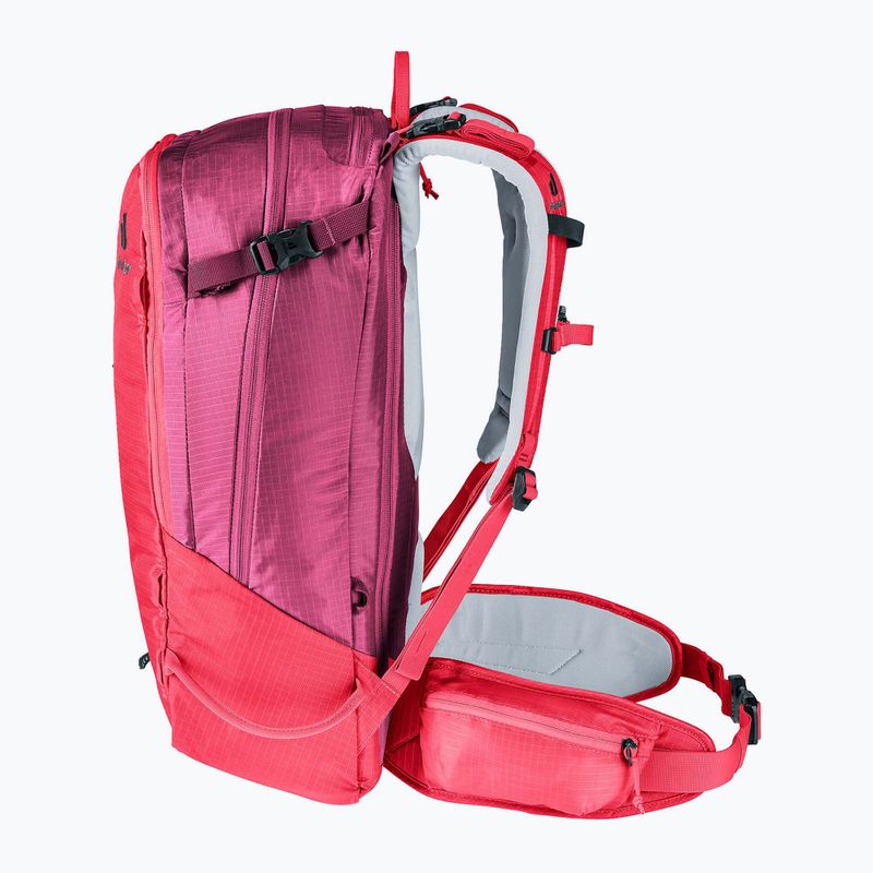 Rucsac de schi pentru femei deuter Freerider 28 l SL hibiscus/ ruby 5