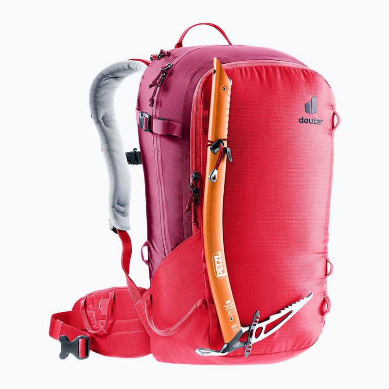 Rucsac de schi pentru femei deuter Freerider 28 l SL hibiscus/ ruby 8