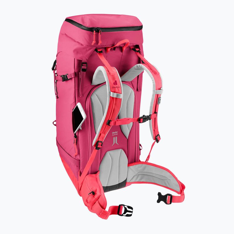 Rucsac de schi deuter Freescape Pro 38+ l SL ruby/ hibiscus 9