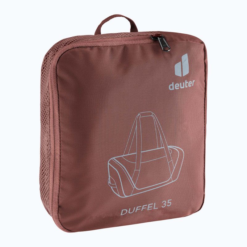 Geantă de călătorie deuter Duffel 35 l caspia/raisin 8