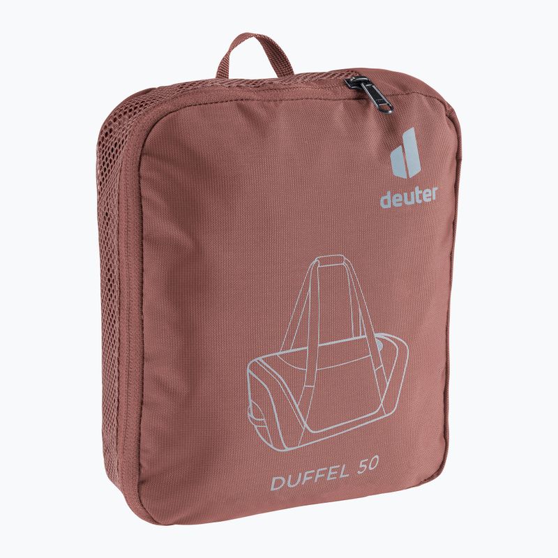 Geantă de călătorie deuter Duffel 50 l caspia/raisin 8