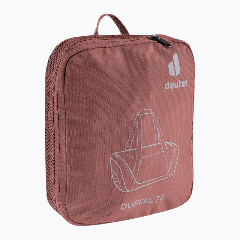 Geantă de călătorie deuter Duffel 70 l caspia/raisin 8