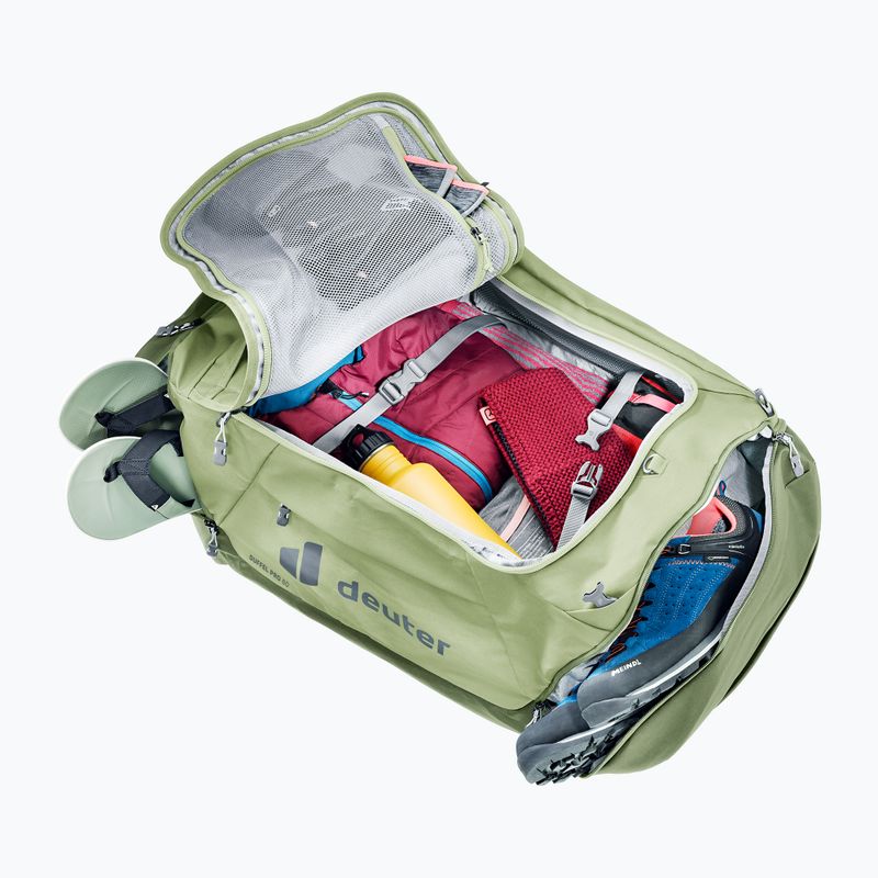 Geantă de călătorie deuter Duffel Pro 60 l mineral/ grove 5