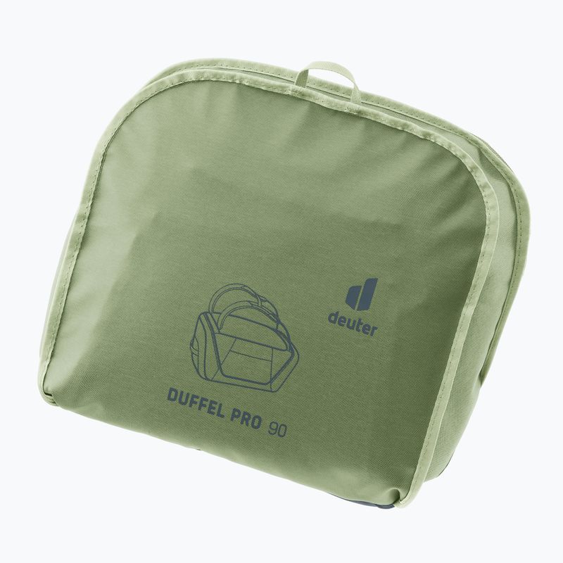 Geantă de călătorie deuter Duffel Pro 90 l mineral/ grove 9