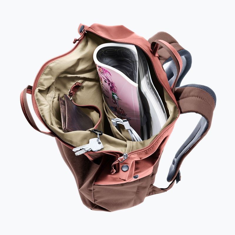 Rucsac urban deuter Vista 18 l raisin/caspia 7