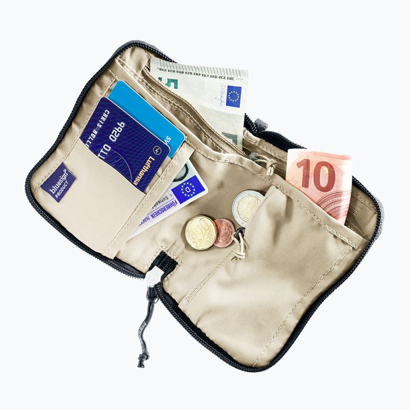 Portofel deuter Zip Wallet black/ desert 2