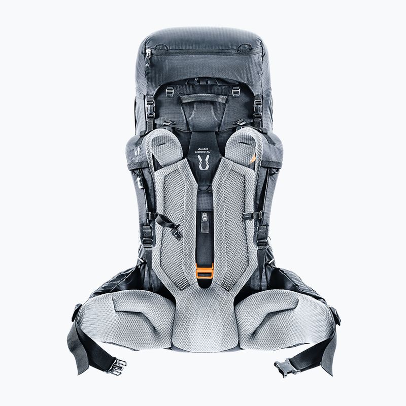 Rucsac de trekking deuter Aircontact Pro 75 + 10 l black 2