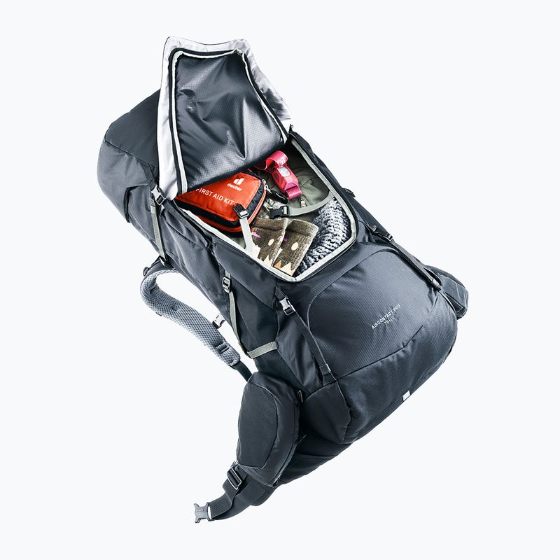 Rucsac de trekking deuter Aircontact Pro 75 + 10 l black 7