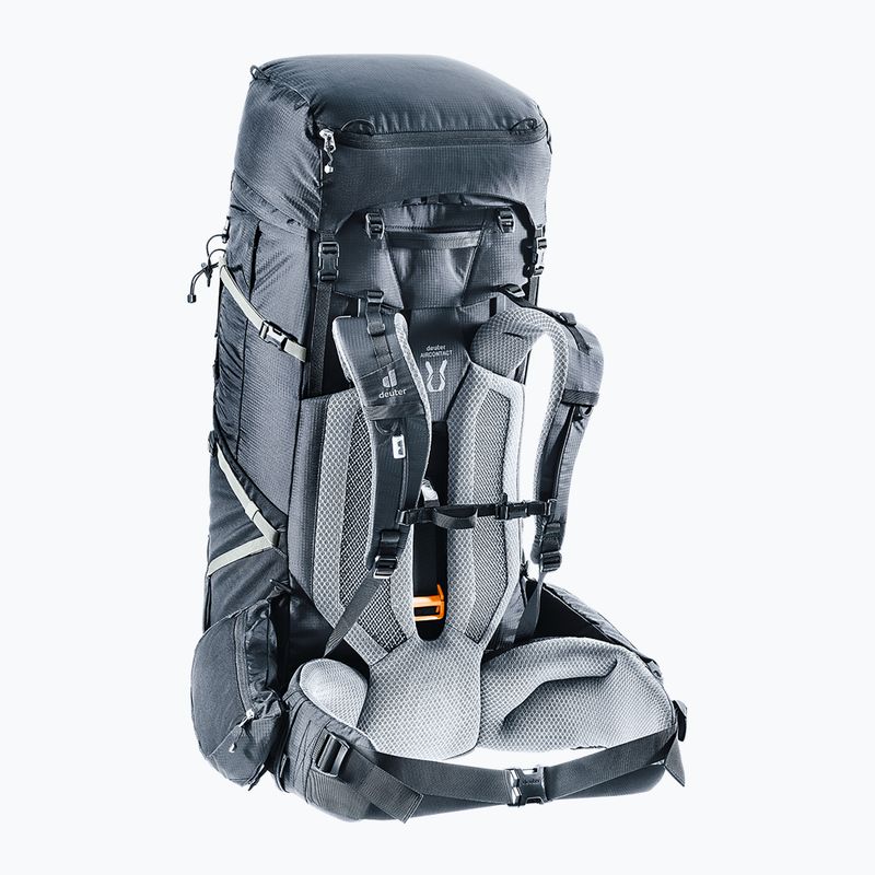 Rucsac de trekking deuter Aircontact Pro 75 + 10 l black 3