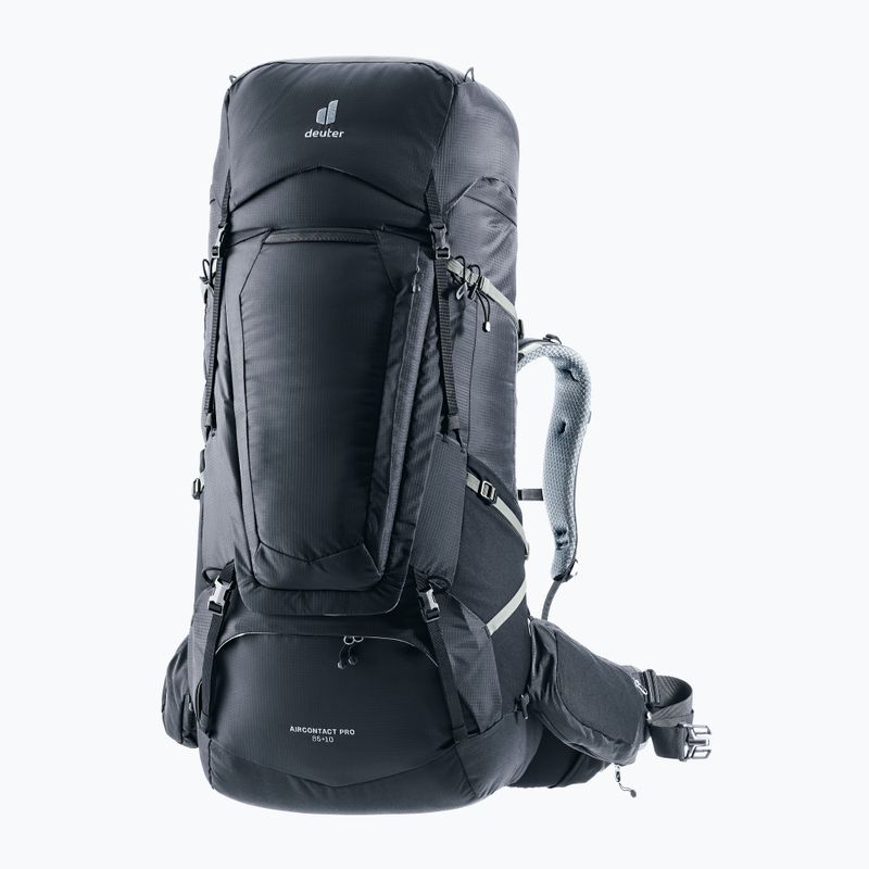 Rucsac de trekking deuter Aircontact Pro 85 + 10 l black 2