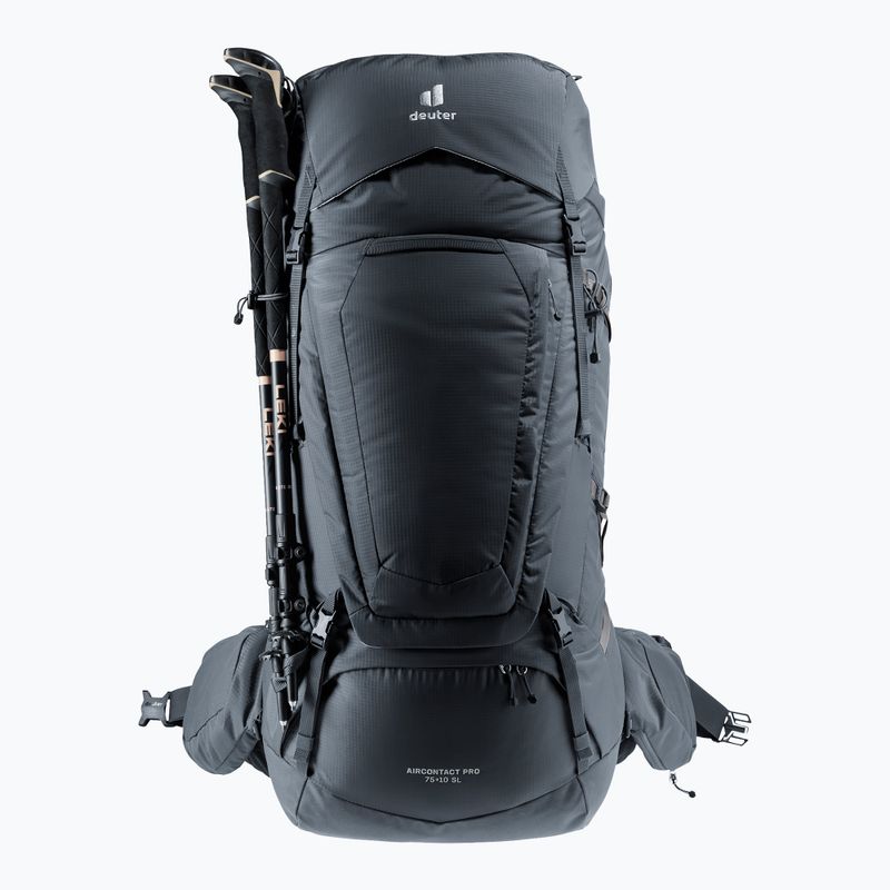 Rucsac de trekking deuter Aircontact Pro 85 + 10 l black 14