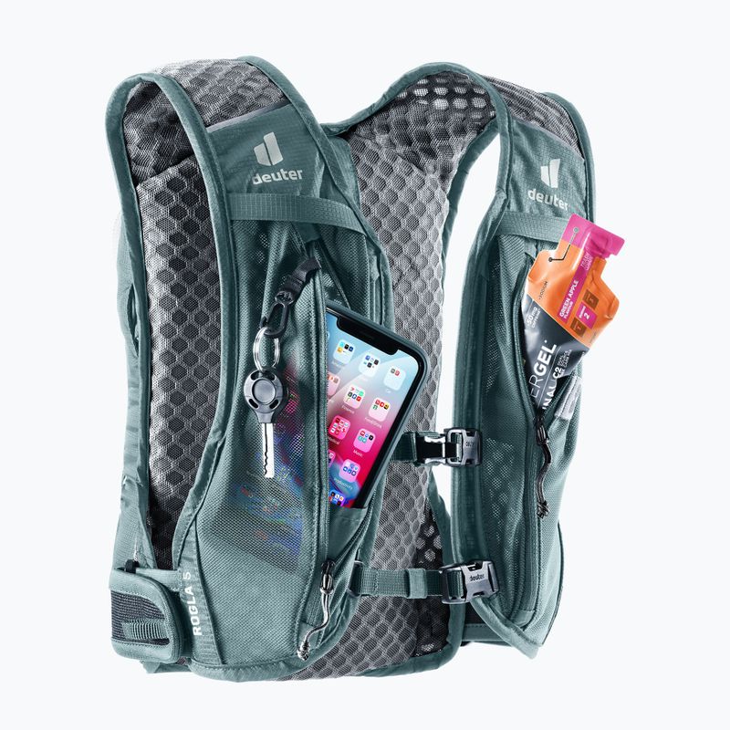 Rucsac de ciclism deuter Rogla 5 l graphite/shale 6