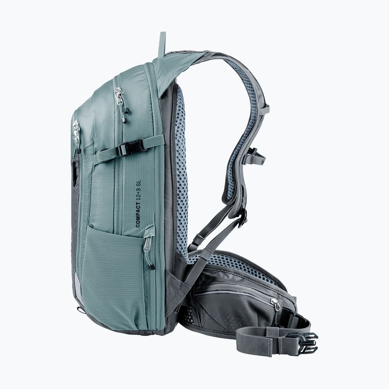 Rucsac de ciclism pentru femei deuter Compact 12 + 3 SL graphite/shale 7
