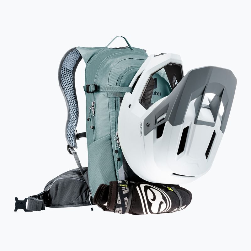 Rucsac de ciclism pentru femei deuter Compact 12 + 3 SL graphite/shale 10