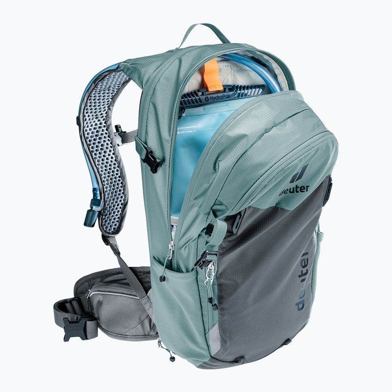 Rucsac de ciclism pentru femei deuter Compact 12 + 3 SL graphite/shale 12