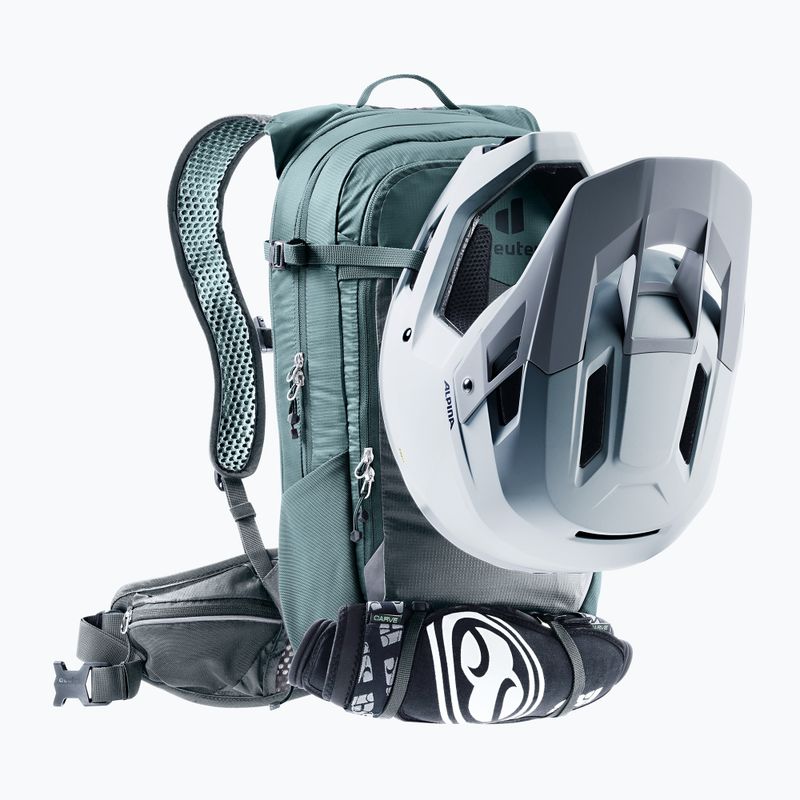 Rucsac de ciclism deuter Compact 14 + 3 l graphite/shale 8